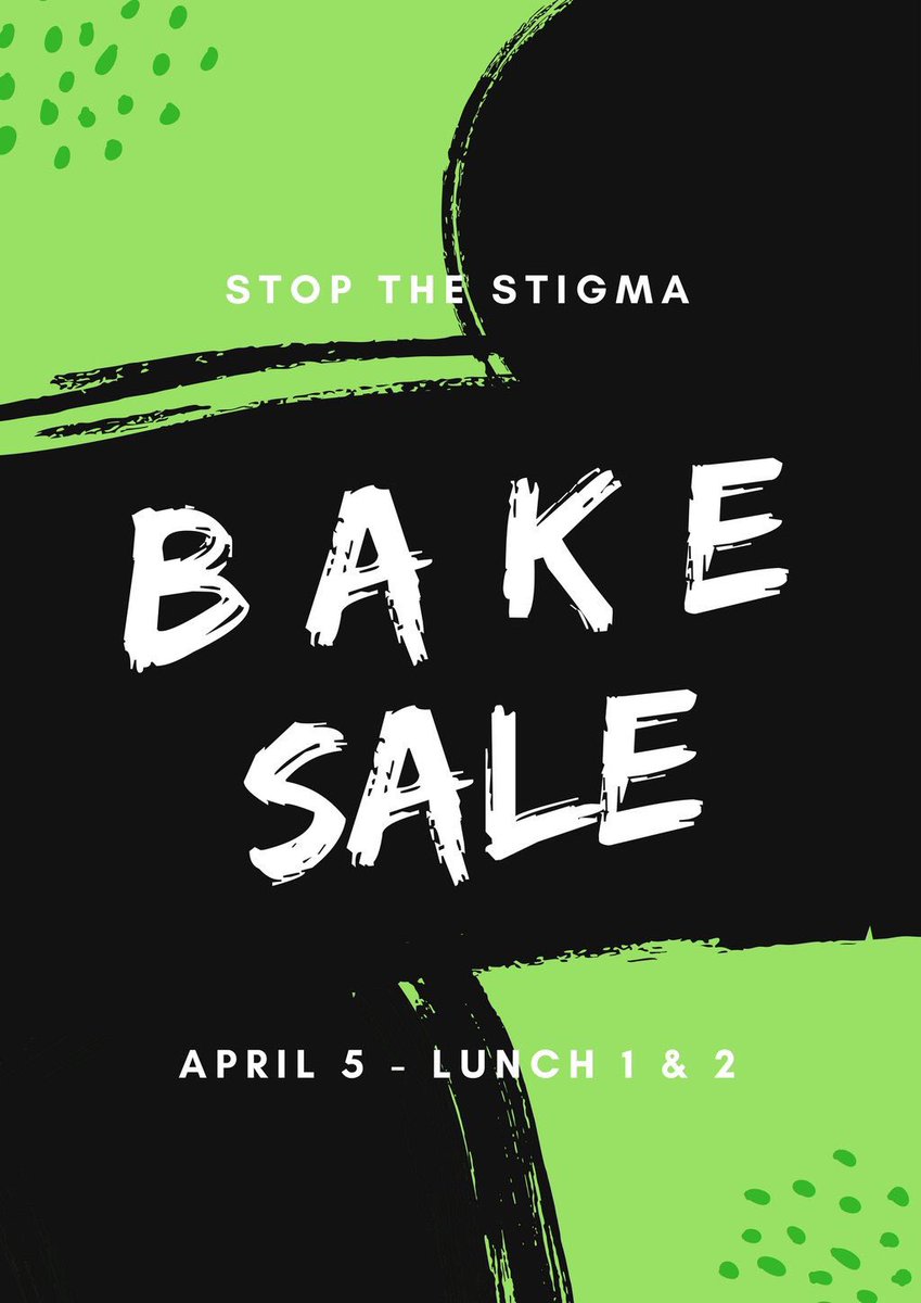 BCNHSSTST's tweet photo. we will be having a bake sale this wednesday (april 5)! come out and show some support by buying some yummy treats 😋🍪✨ https://t.co/qmkrbdEodb
