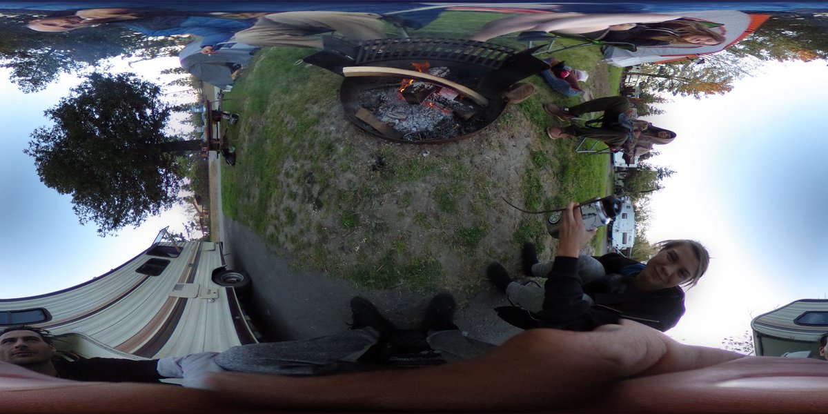 FOESAD5150's tweet photo. #camping w/the #fam 360° #panorama @theta_official #vr #virtualreality #theta #photoagraphy #sikystatus #DetritusProd #1620 https://t.co/qIpWhnwTTP
