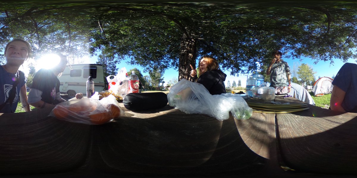 FOESAD5150's tweet photo. #camping w/the #fam 360° #panorama @theta_official #vr #virtualreality #theta #photoagraphy #sikystatus #DetritusProd #1620 https://t.co/qIpWhnwTTP