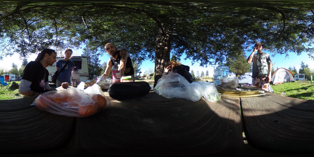 FOESAD5150's tweet photo. #camping w/the #fam 360° #panorama @theta_official #vr #virtualreality #theta #photoagraphy #sikystatus #DetritusProd #1620 https://t.co/qIpWhnwTTP