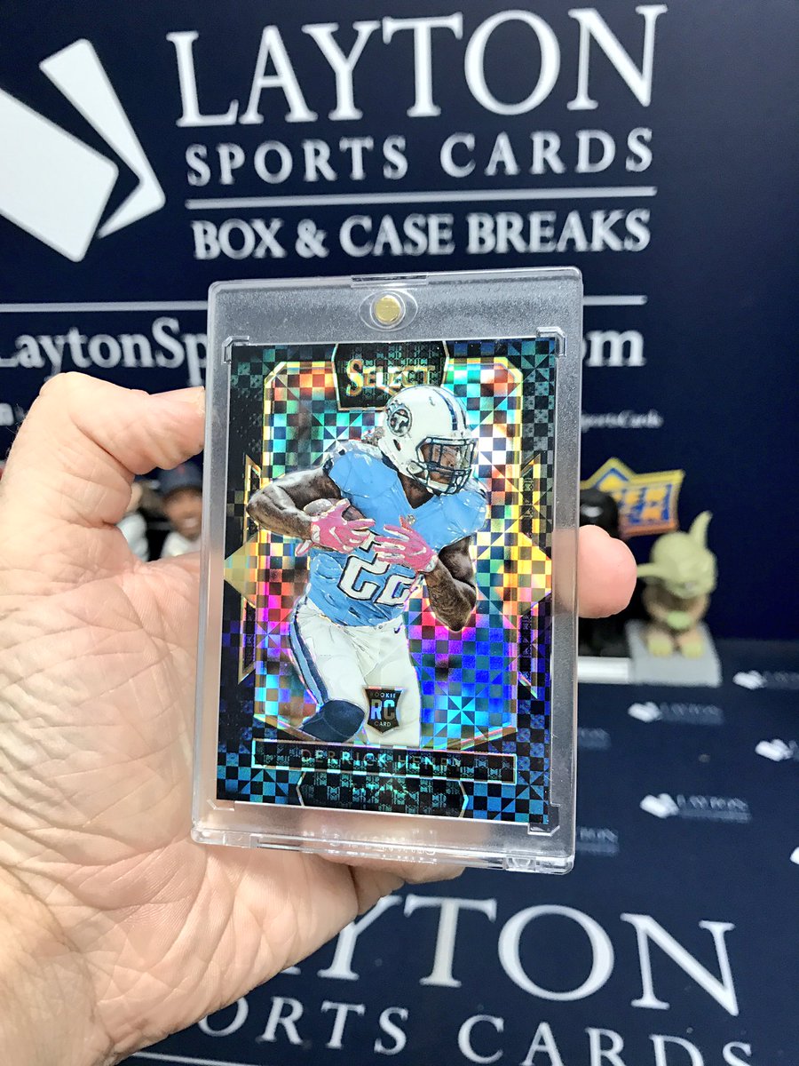 BreakingBradLSC's tweet photo. Super sick #DerrickHenry I pulled from @PaniniAmerica #Select #Football the other night! #BOOM #TITANS #LSC #COLLECT #SPORTSCARDS https://t.co/0MUDWZ7aGm