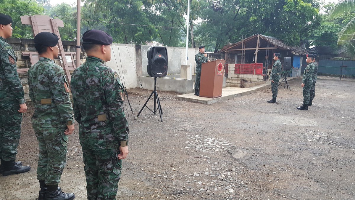 5thSABSAF's tweet photo. Traditional Monday Flag Raising Ceremony led by PSUPT LEDON D MONTE https://t.co/Qnr7oRwmm2