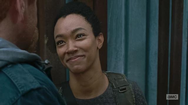 R.I.P. Sasha Williams. 3x08-7x16. You're home with Abraham and Tyreese now. #TheWalkingDeadfinale #TheWalkingDead