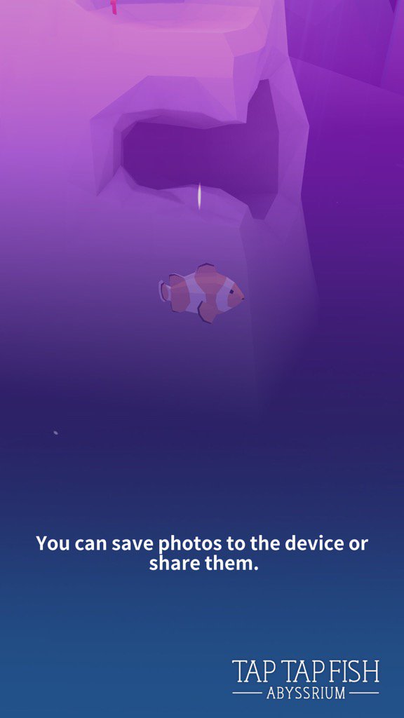 SharyChironga's tweet photo. My Percula Clownfish:) 
#taptapfish
Download: https://t.co/ziiWD7PgUy https://t.co/VTGIPbfoAm