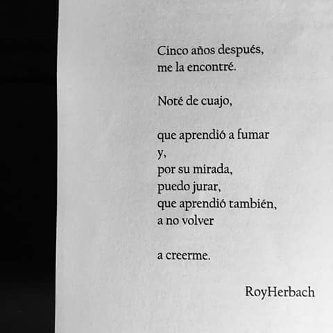 mavtessari's tweet photo. Cinco años después. #RoyHerbach https://t.co/RVSFBXxVIK