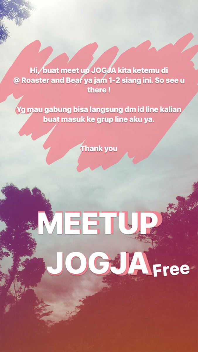 MEET UP JOGJA HARI INI :) GABUNG YUUKKK