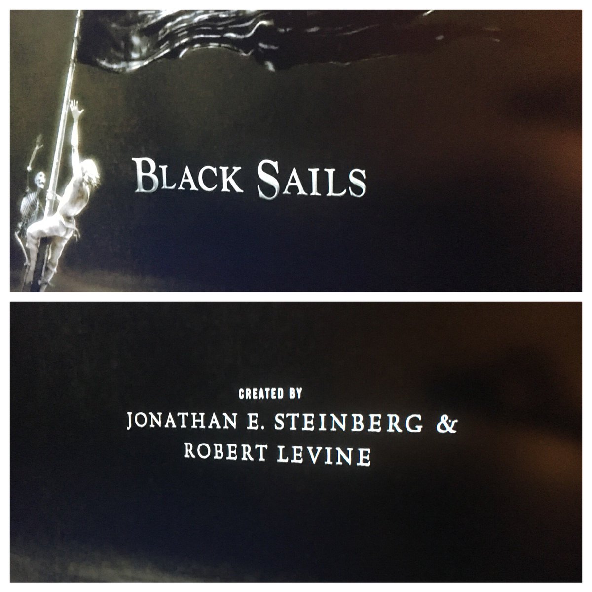 adam_shapiro's tweet photo. Proud of my bro-in-law @jon_steinberg on creating, directing &amp; writing a truly incredible show. #BlackSails #AwesomeCastandCrew #PiratesRule https://t.co/hlNBowPwMz