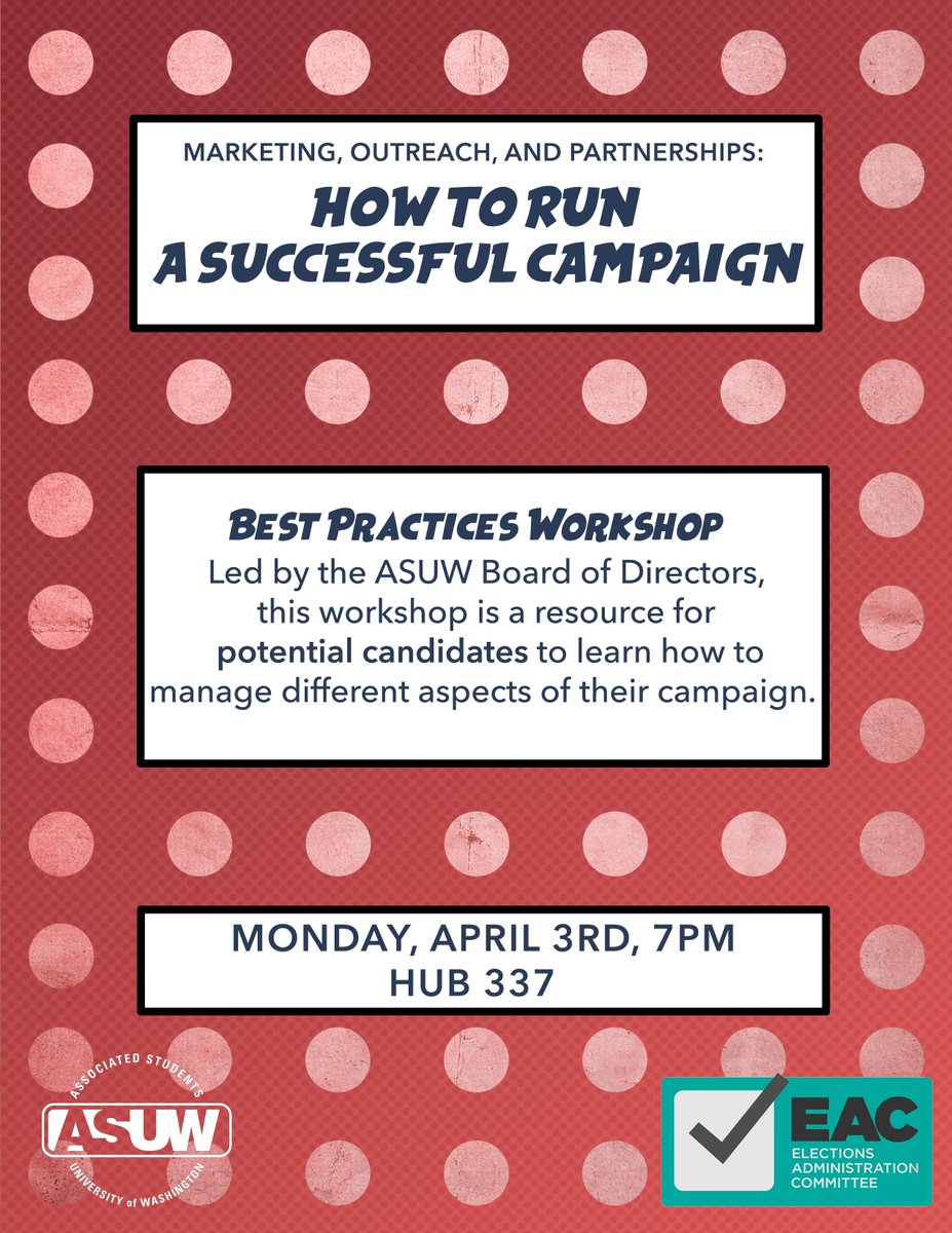 ASUW Elections tweet media