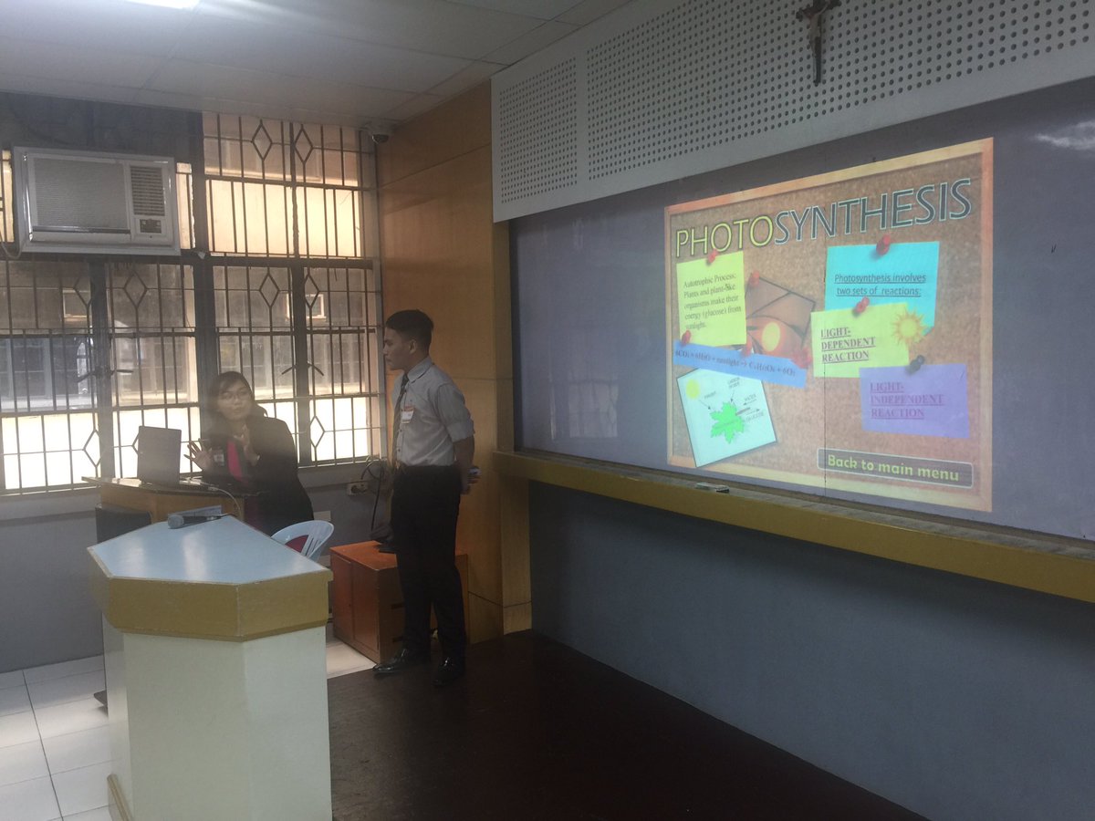COEPLFE's tweet photo. Next Presentor of Courseware: Mr. Juan Lorenzo Jarata &amp; Ms. Ana Canlas of the Biological Science Major #AEIPATHY2017 https://t.co/KHwTGW1nFi