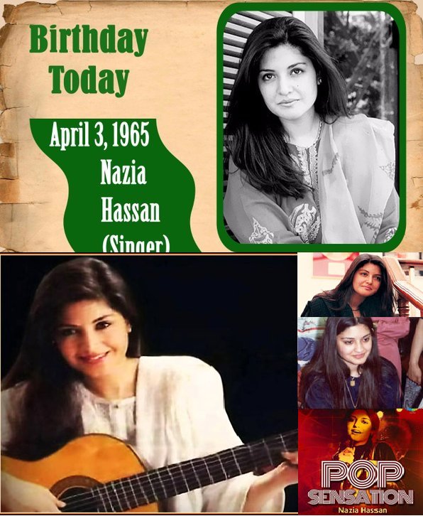 Happy birthday Nazia hassan 