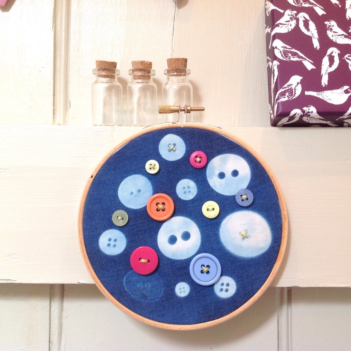 buck_lj's tweet photo. Cyanotype Buttons Print, Sewing Hoop Art, Button Embroidery Wall Ar… https://t.co/0mu65QLoRs #Etsy #ButtonEmbroidery https://t.co/y1QuXu92ge