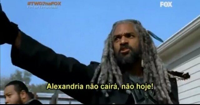 lizaeditora's tweet photo. e na margem do rio ipiranga, dom pedro gritou:

#TWD7NaFOX https://t.co/qabJLIeEwT