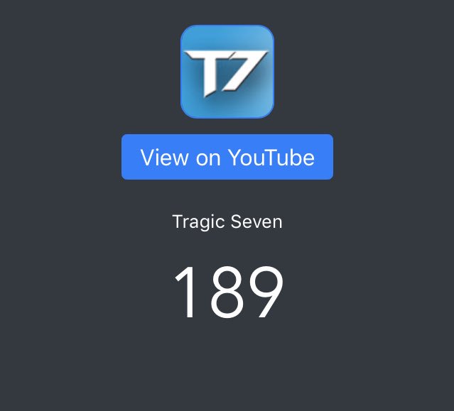 TragicSeven tweet picture