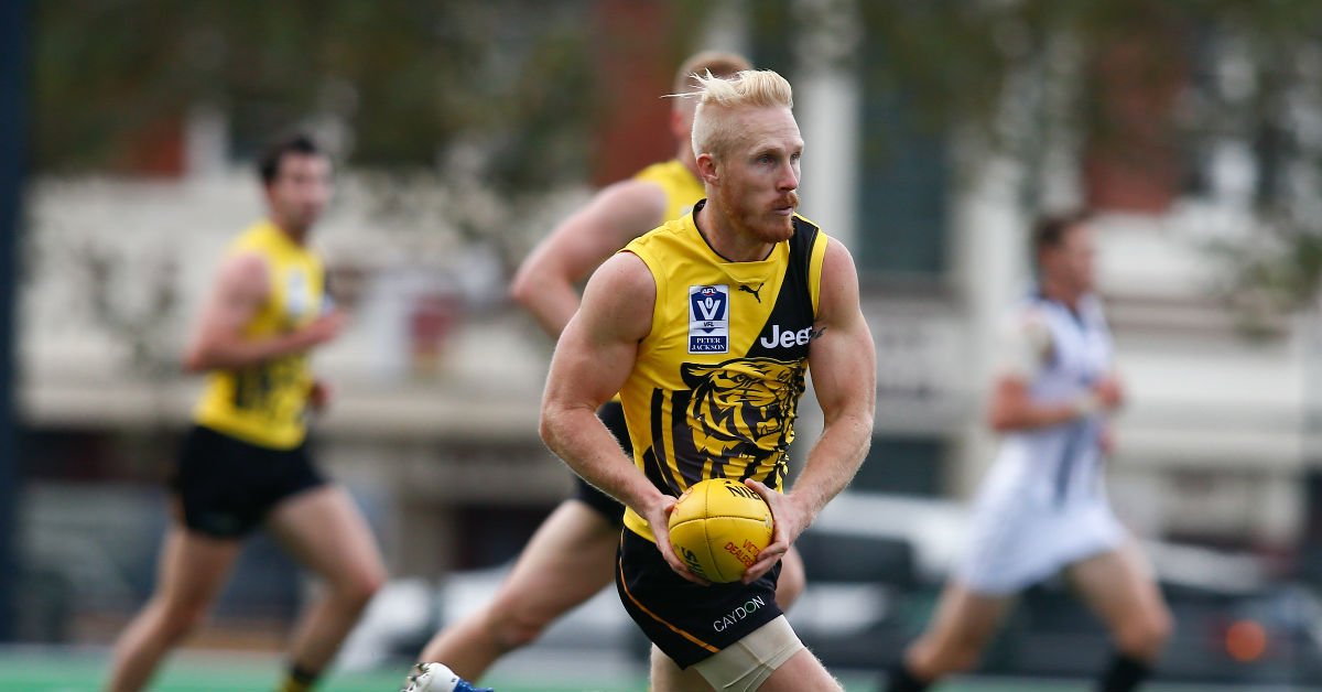 Richmond FC 🐯 (@richmond_fc) on Twitter photo "It was just more about going out there and enjoying footy again..."
📰 <a href="/stevemorris38/">Steve Morris</a> on his first game back - tige.rs/2nyiybc "It was just more about going out there and enjoying footy again..."
📰 <a href="/stevemorris38/">Steve Morris</a> on his first game back - tige.rs/2nyiybc