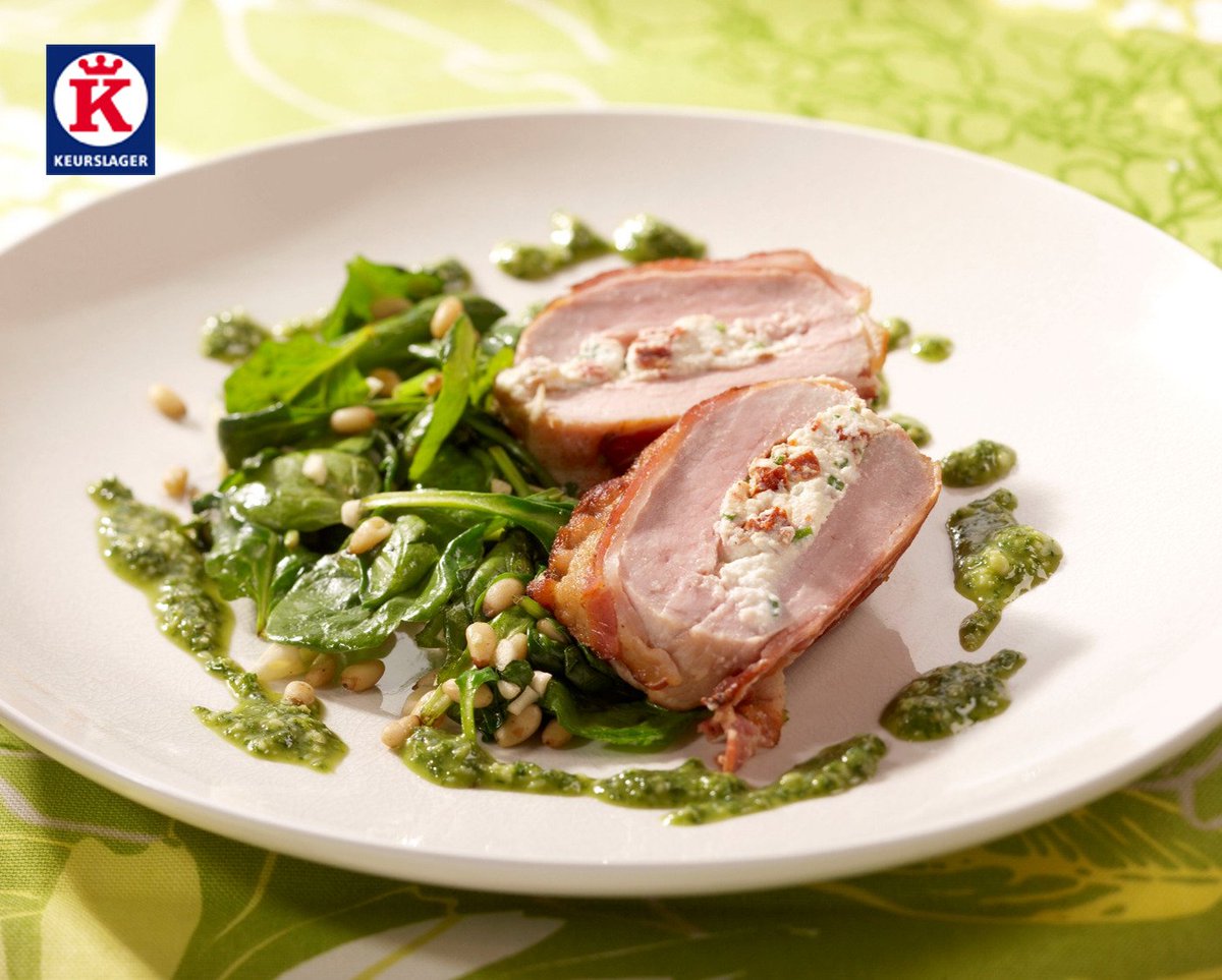 Keurslager's tweet image. #Recept van de week: met ricotta gevulde lamsoester! Bekijk hier het recept: bit.ly/2nviCru