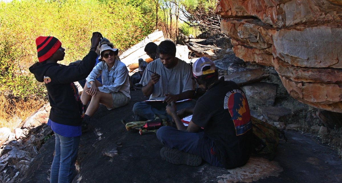 The KFA-sponsored researchers are on the cusp of dating the rock art of the region. Curious for more? kimberleyfoundation.org.au #Archaeology