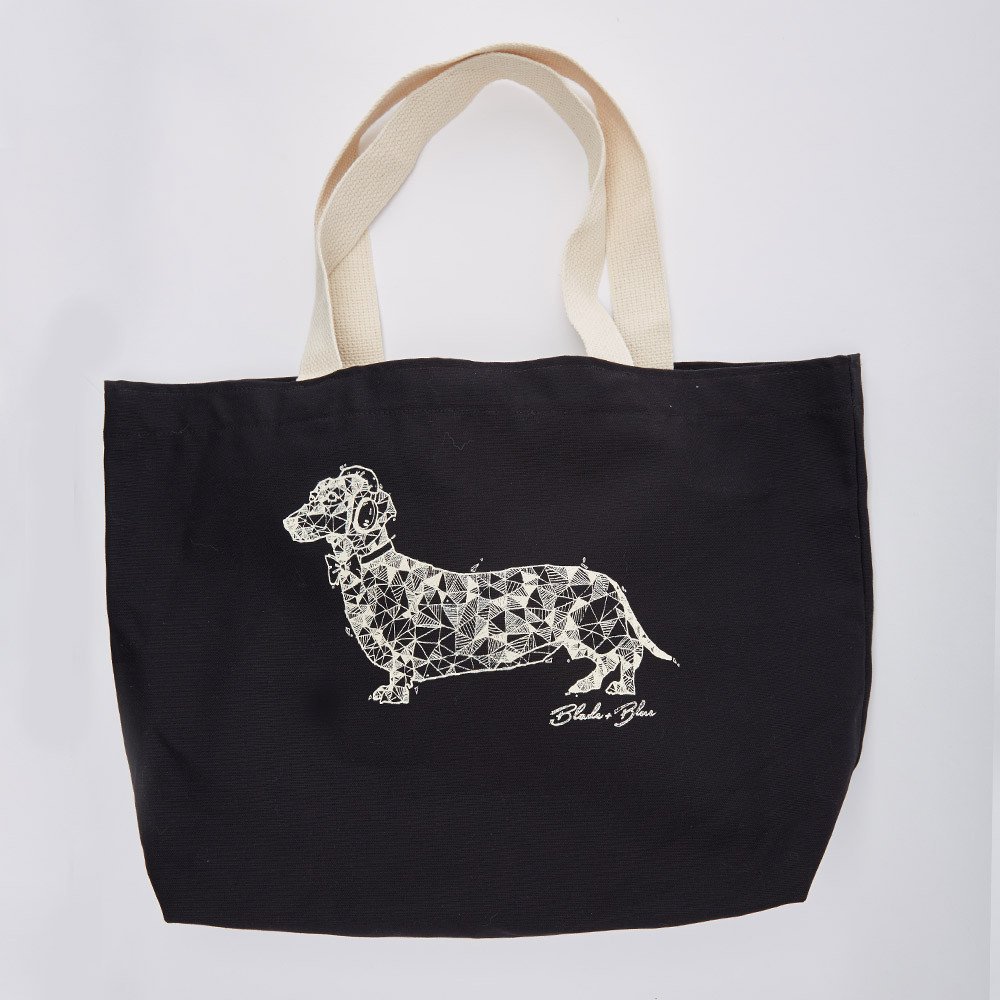 Dachshund Tote Bag! 100% Cotton Made in USA #madeinusa #americanmade #accessories #dachshund #doxie