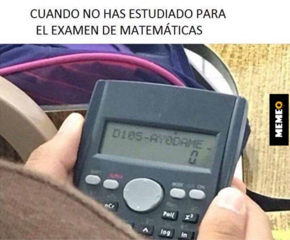 MatematicApp's tweet photo. #horadehumor descarga MatemaTIC y nunca pasarás por esto https://t.co/NGgunucFQz