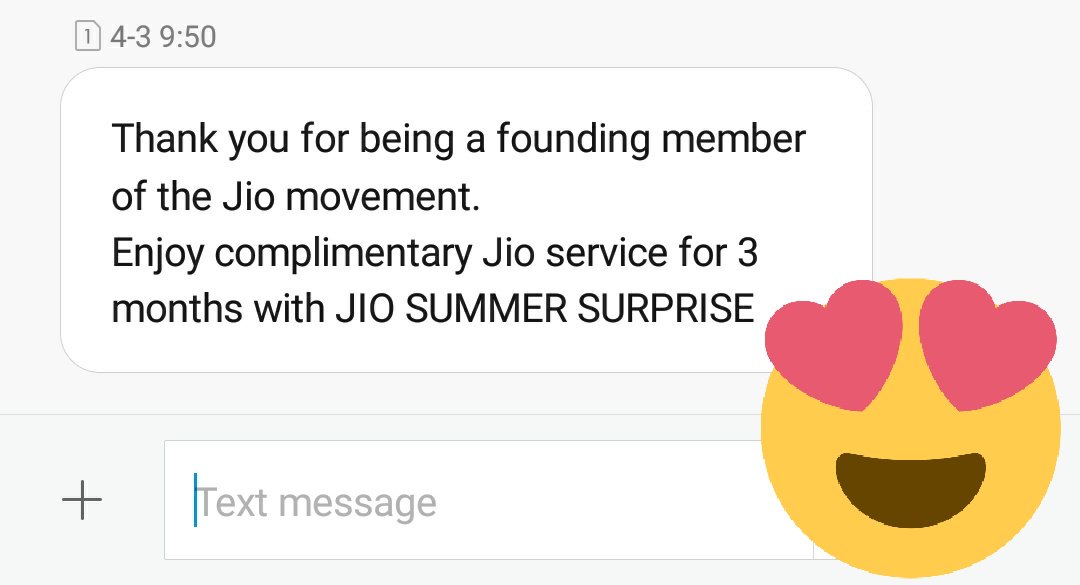 telugu_lo's tweet photo. #JioSummerSurprise #JioPrime #Jio 😍😍 https://t.co/n1FuKT8vG2