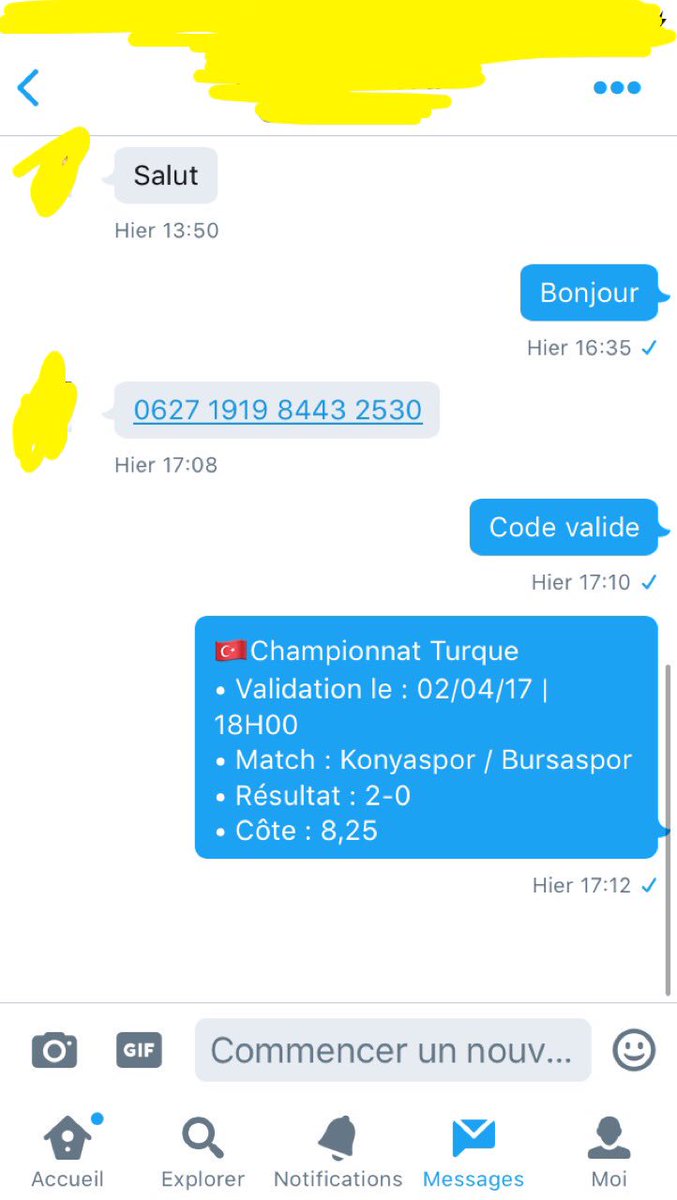 slicky_julien's tweet photo. 💥💥BOOM LE MATCH DU JOUR QUI PASSE 😍💥💥 Konyaspor 2-0 Bursaspor @8,25✔️✔️✔️✔️✔️ https://t.co/FxoPI9NcVv