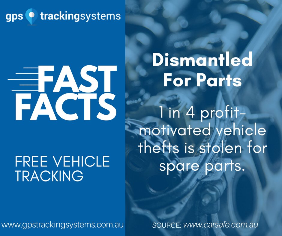 fleetware's tweet photo. Criminals find it hard to sell whole vehicles without getting caught, so they sell them in parts instead. #FastFacts #FreeVehicleTracking https://t.co/otjRBHFE7J