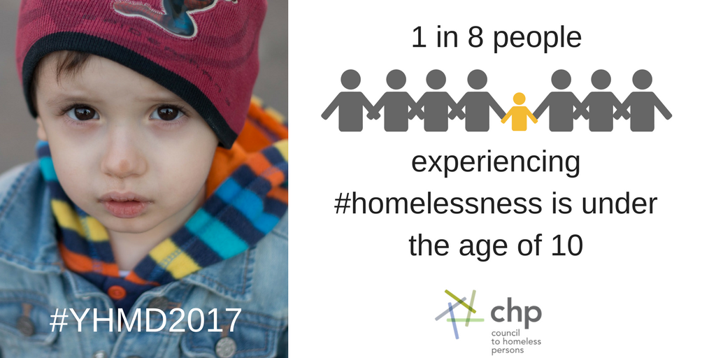 CHPVic's tweet photo. It's #YHMD2017 - join us in calling for recognition, compassion &amp; real solutions. Together we can end youth #homelessness #Auspol #Vicpol https://t.co/RoUEVL4wMl