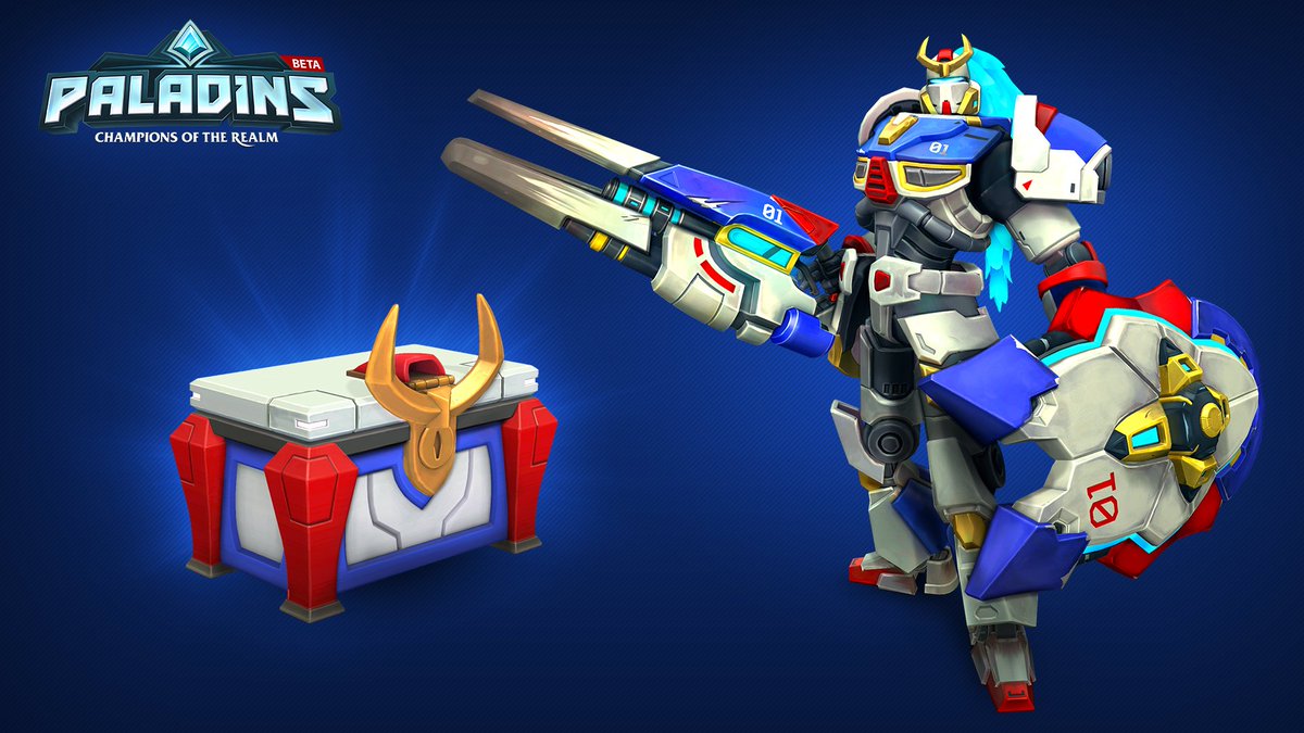 Who wants the FN-01 Helios skin? We're giving away the full connection at paladins.guru/giveaway