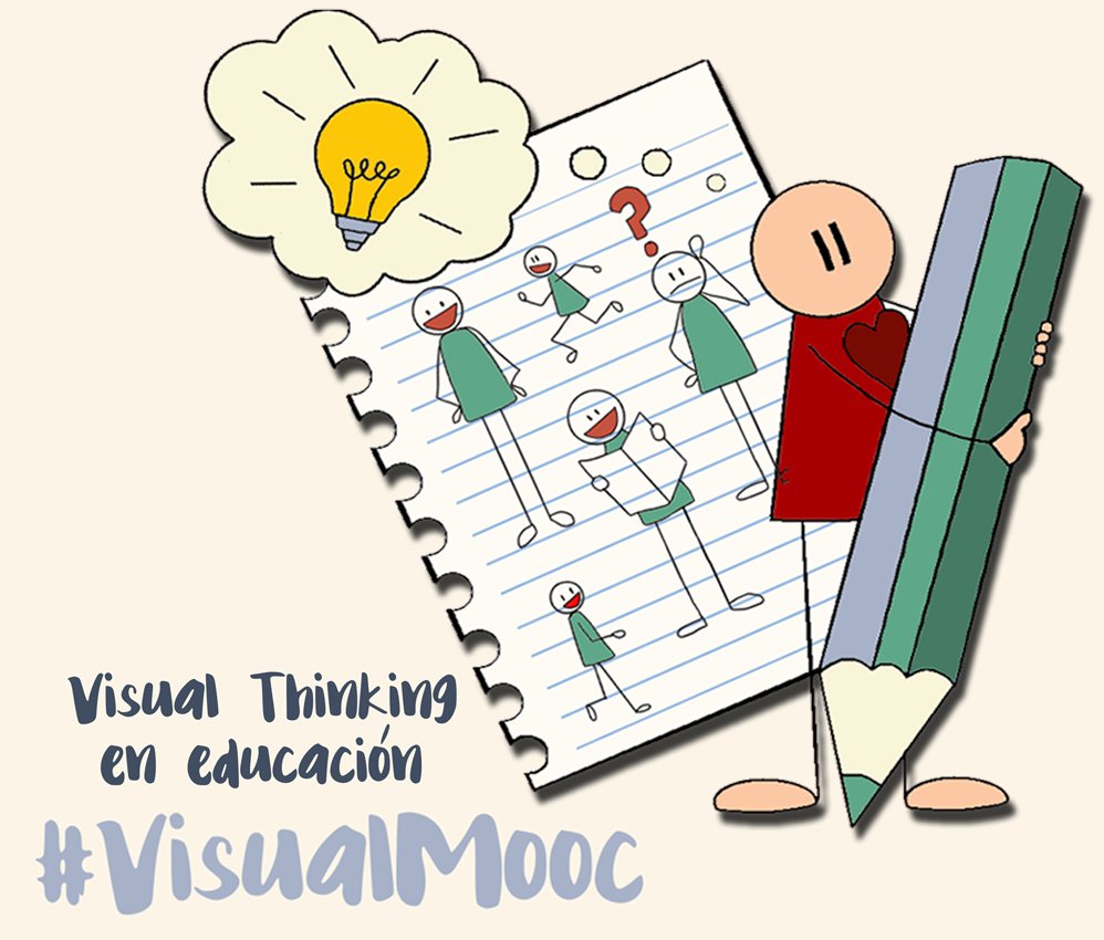 garbinelarralde's tweet photo. Nos acompañas en #VisualMooc? Echa un vistazo al curso Visual Thinking en Educación de @EducaINTEF en https://t.co/DjUXRk4FP2 https://t.co/v48A4XaMHs