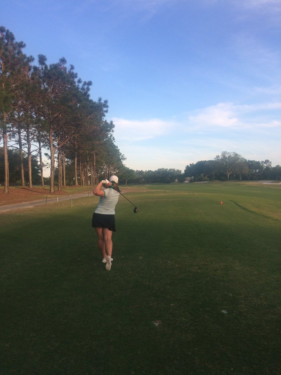 NightHawksGolf's tweet photo. Parrish and Hinz leading the way as Lady Nighthawks are in 6th heading into the final round #letsgo #finalcharge https://t.co/assZRffCmb