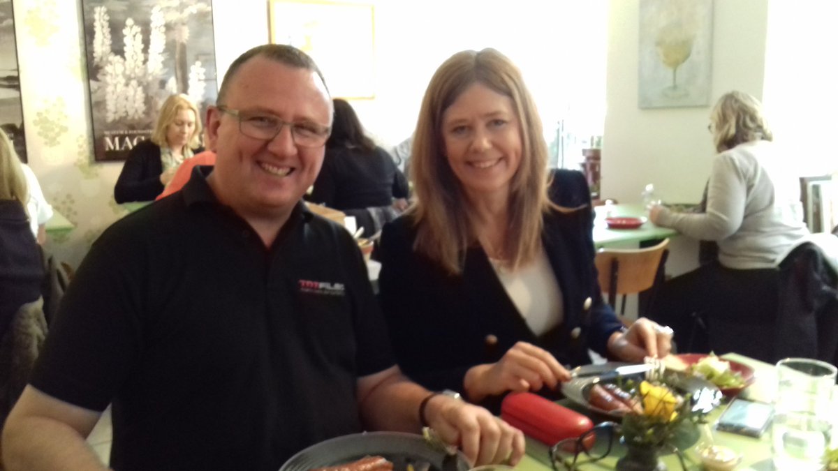 Lunch with the client in Stockholm. Good times with #catechnologies