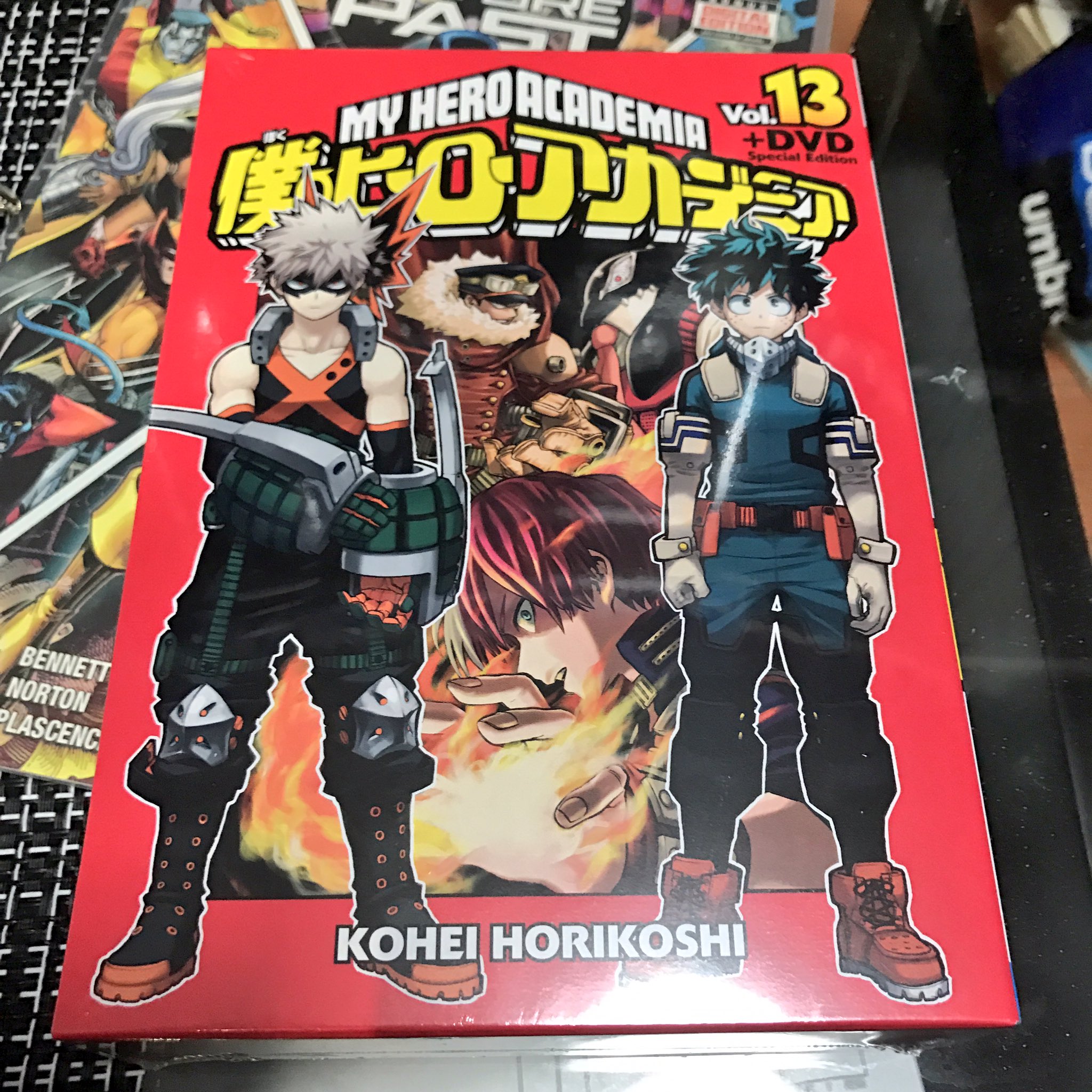 Uncanny パパス ヒロアカdvd同梱版13巻買わせていただきましたああああああああああ 僕のヒーローアカデミア 13巻