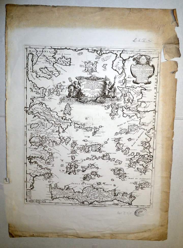 SGI_1867's tweet photo. #adottaundocumento #150SGI
#carta di Giacomo Cantelli, Arcipelago Mar Egeo.
Per info e dettagli https://t.co/FeNbueIPHy https://t.co/W5WRNe73Pn