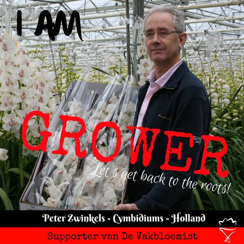 Peter Zwinkels vanaf heden ook site-supporter! Dank voor je support! #Kweker #Bloemist