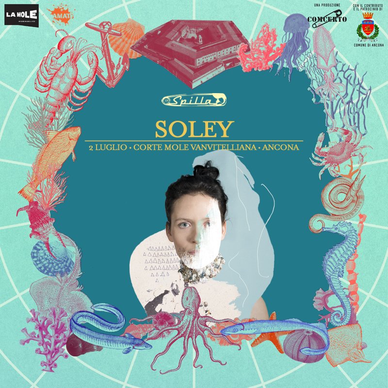 COMCERTO's tweet image. Svelato il nome della terza protagonista dell'XI edizione di #Spilla:@soleysoleysoley 🔥Domenica 2 Luglio, Mole Vanvitelliana, Ancona