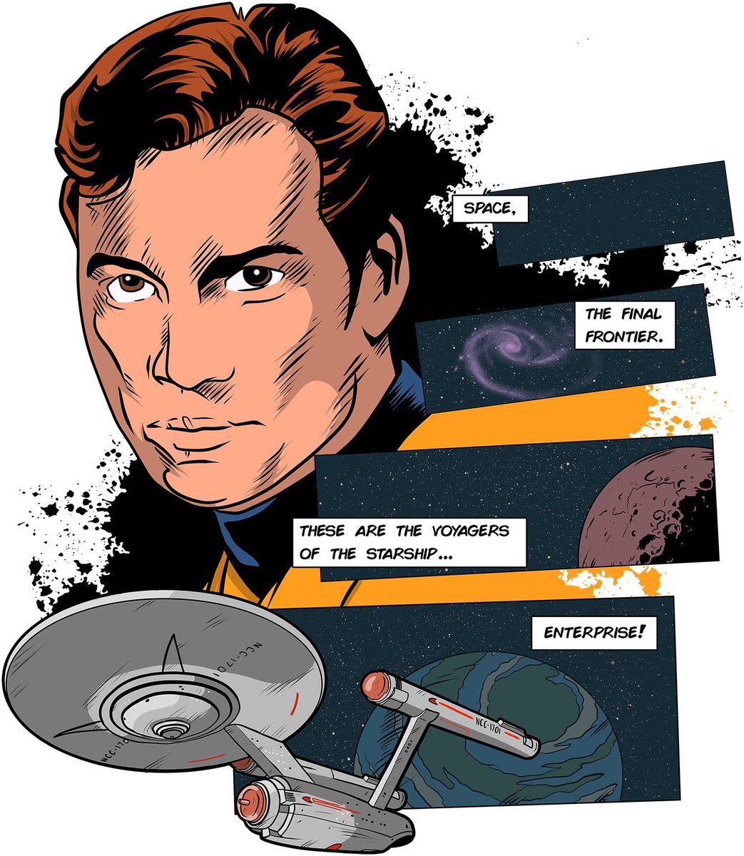 R_Imaginings's tweet photo. A tribute to the classic #startrek #comic series!! @StarTrek https://t.co/kC6Y8Ps7nW