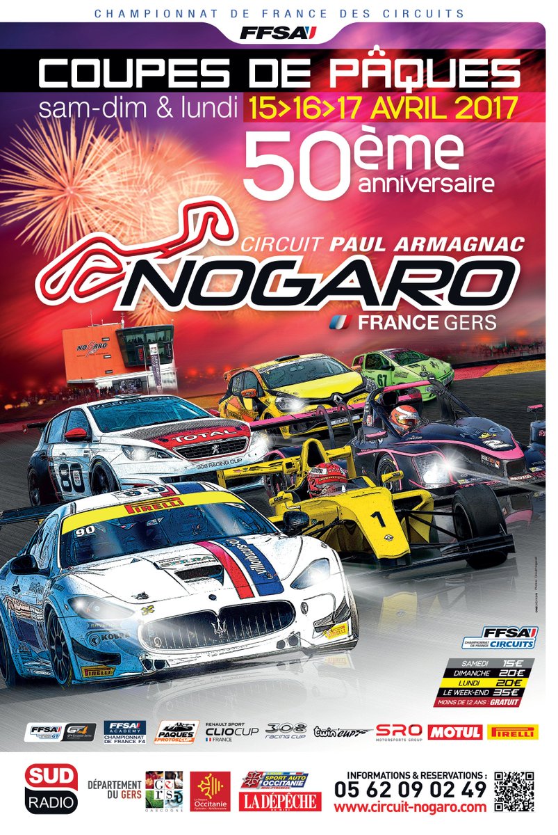 EnduranceInfo's tweet photo. Tous à @CircuitNogaro pour les Coupes de Pâques !!!! @ffsa_gt https://t.co/OIFrEpNCGF https://t.co/ujJ43nEU6f