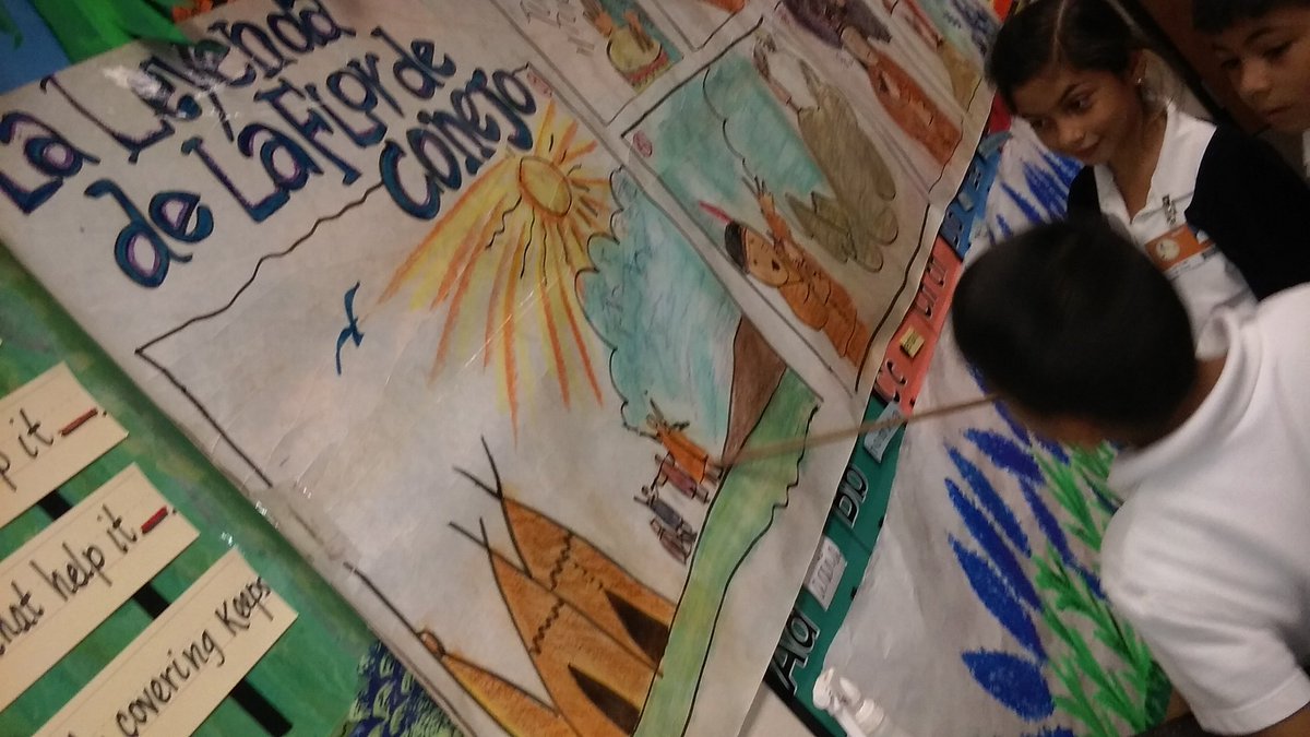 MrTclass1's tweet photo. We read and re-told the bluebonnet legend. Leimos y recontamos la leyenda de la flor el conejo. https://t.co/nmYT32LScx