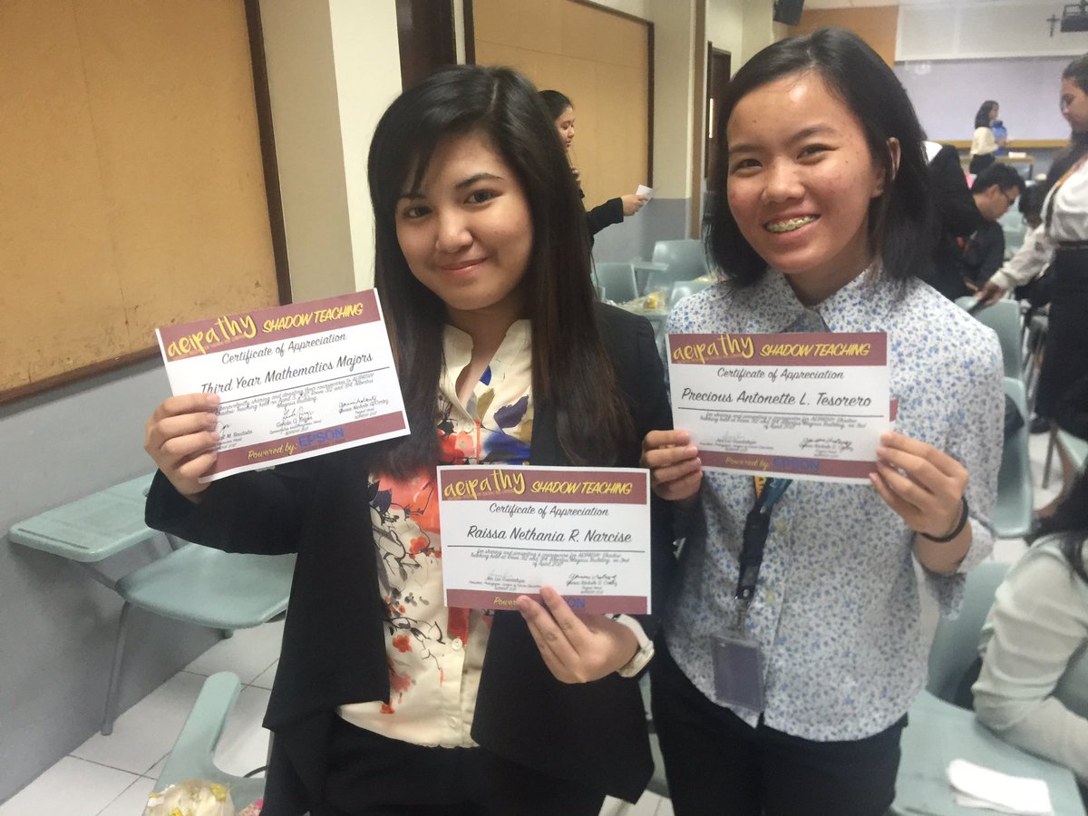 Awarding Ceremonies for Courseware Donators and Shadow Teachers earlier #AEIPATHY2017