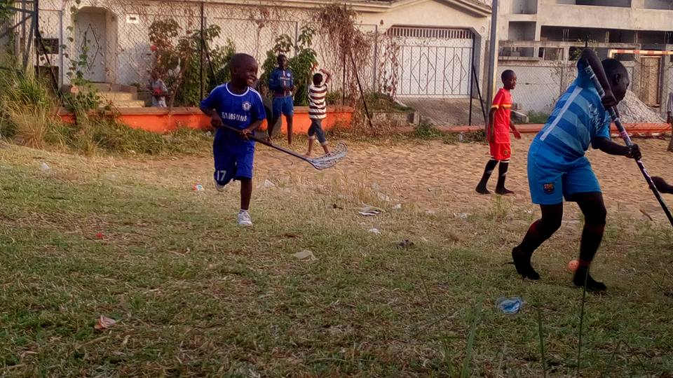 We work hard to promoet the floorball here we still wating for donation equipment and partner.