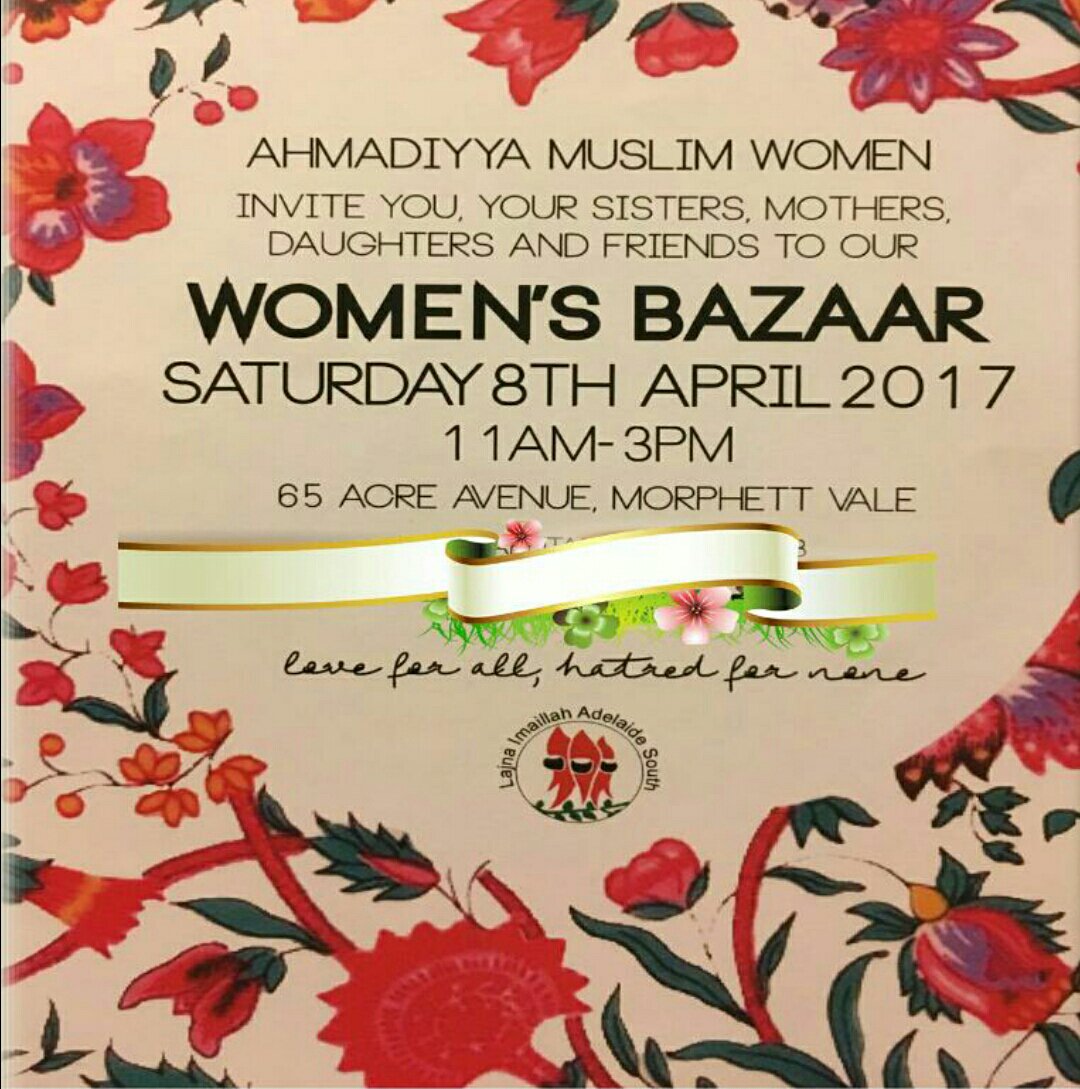 lajnaau's tweet photo. Another funfilled event by #LajnaimaillahAustralia in #Adelaide.
#AMWAAdelaide #Womensbazaar #LoveforallHatredfornone #8thApril2017 https://t.co/oo4VGQ0H5G