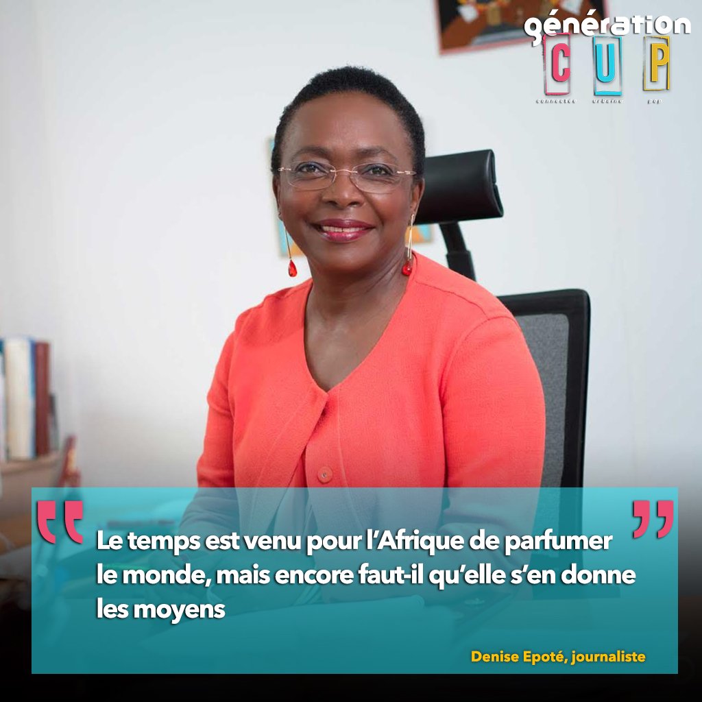 generationcuptv's tweet photo. Bonne semaine #force et #courage #DeniseEpote #Journaliste #morning #lundi #entreprendre #innover #creative https://t.co/JAZTxtWhuU