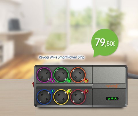electroholicgr's tweet image. #Revogi Smart Power Strip,ενεργοποίησε 6 διαφορετικές συσκευές και ρύθμισε την κατανάλωση τους οπουδήποτε βρίσκεσαι!goo.gl/76f8iQ