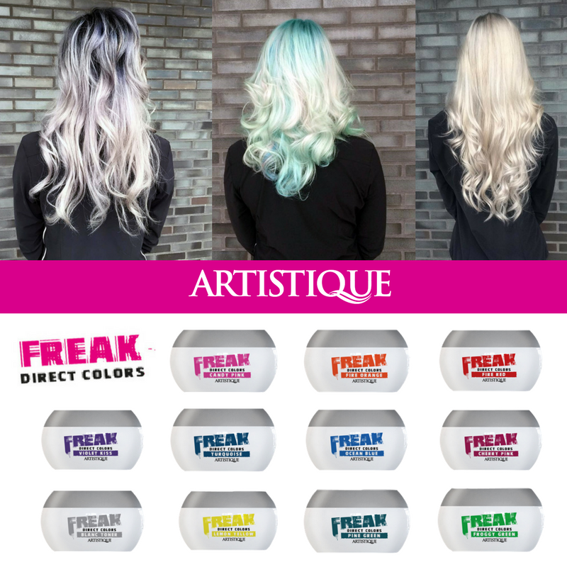 artistique_pl's tweet photo. Który kolor z serii Artistique Freak Direct Colors lubicie najbardziej? ;) #Artistique #FreakDirectColors #FarbaDoWłosów #KoloryzacjaWłosów https://t.co/MUj8FCMWvS