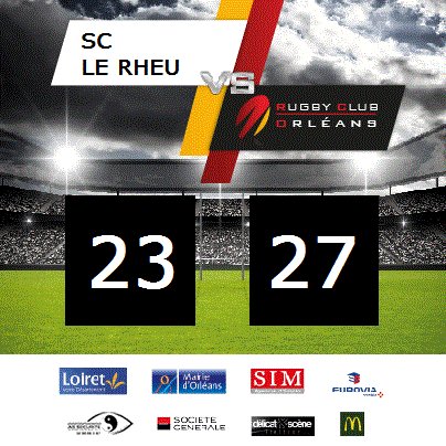 Le RCO s'est imposé hier face à le Rheu tout comme le <a href="/PUC_rugby/">PUC rugby</a> face à <a href="/RennesRugby/">REC RUGBY RENNES</a> ! Le <a href="/rcorleans/">RC Orléans</a> termine 2e de sa poule !
#playoff !!!!