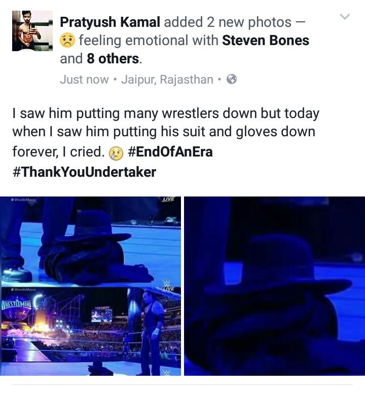 MMAPratyush's tweet photo. #ThankYouUndertaker https://t.co/hl6bsRDXmV