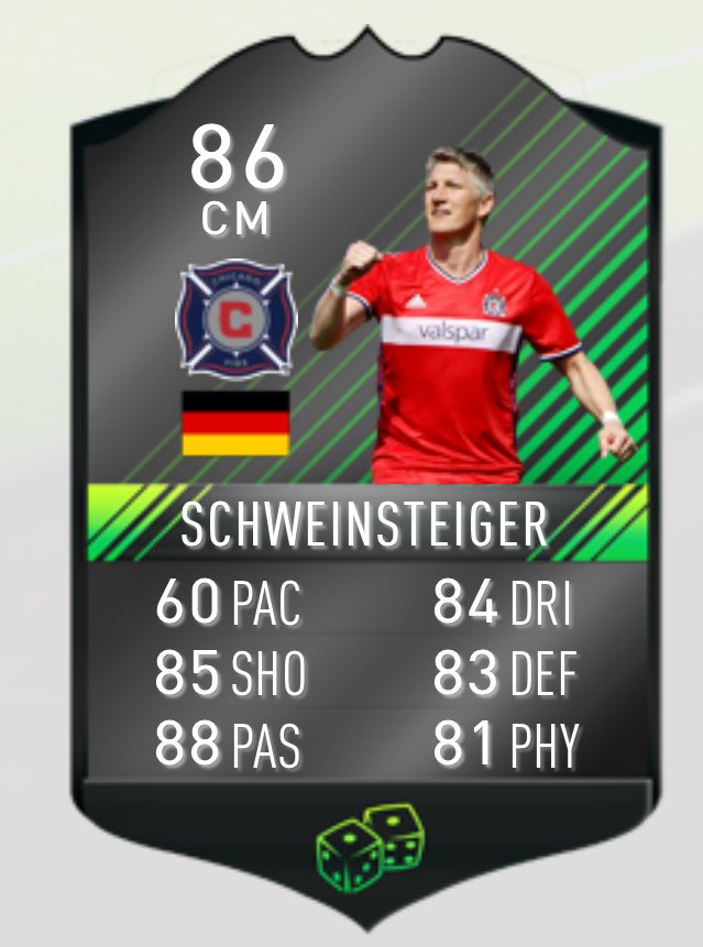 PackLeeq's tweet photo. This weeks Try-Your-Luck Player: Bastian Schweinsteiger! https://t.co/ph2gNunliq