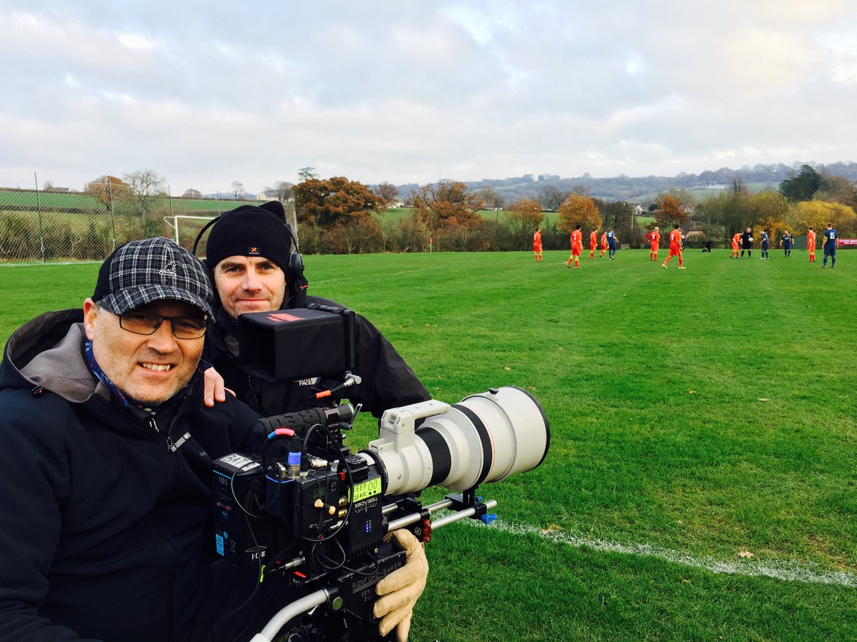 2025Creative's tweet photo. Filming at Upottery FC, for the documentary #Ref: Stories From the Weekend, showing on #BTSport 1 tomorrow at 10.30 pm https://t.co/9bRe87RJRE