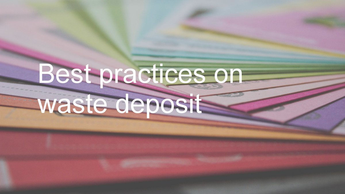 In Porto, the #INTHERWASTE partner cities presented their best practices on #waste deposit. More details here: bit.ly/2nQRypS
