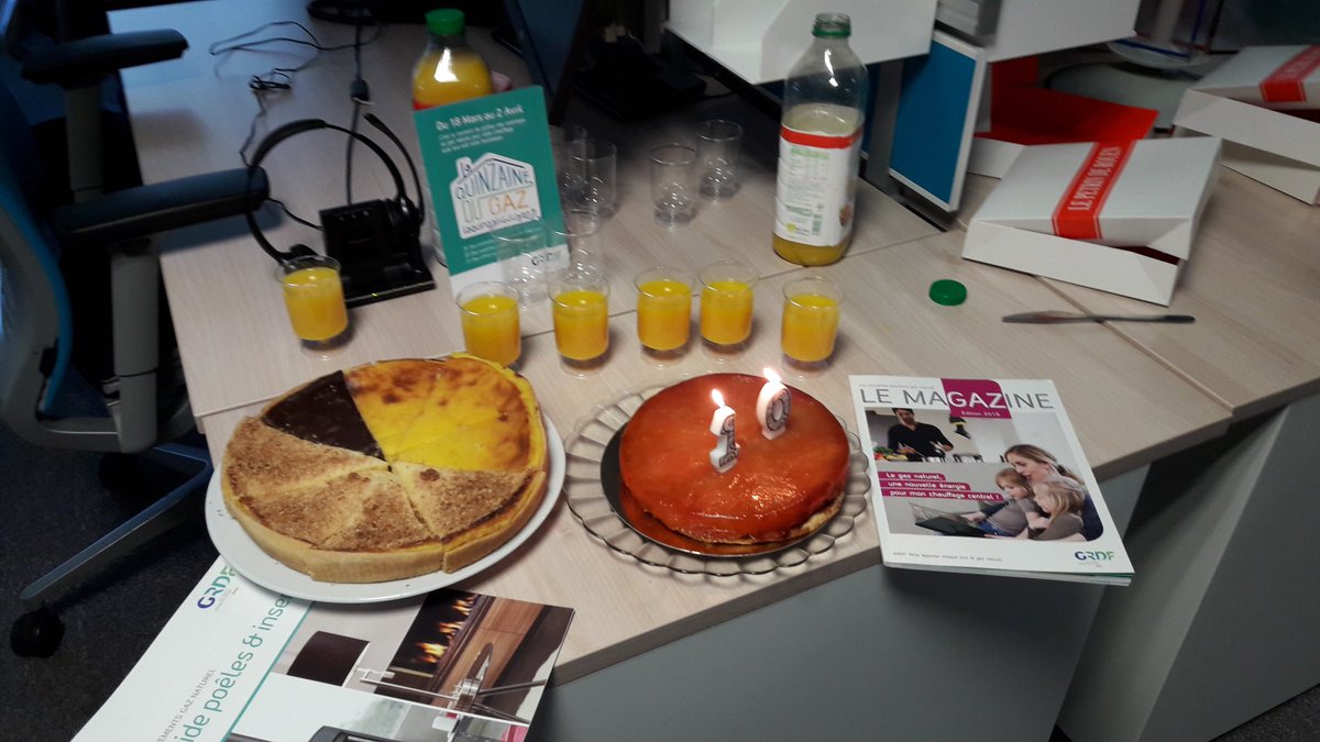 L'AGNRC NO  fête les #10ansServiceClient !!! 💨🕯🕯🕯🕯🕯🕯🕯🕯🕯🕯 👏👏#GRDF #GRDFNO.