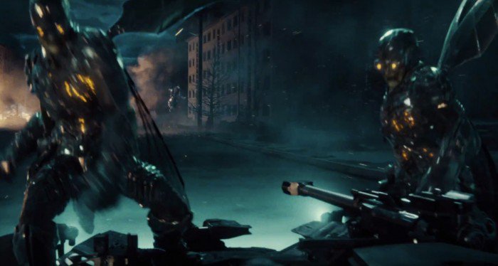 Parademons_'s tweet photo. An invasion of Earth brings Us face to face with #Batman. Whispers that Batman bested @JLAvsDarkseid, threatening to blow up Apokolips?True? https://t.co/HXyauYgicU